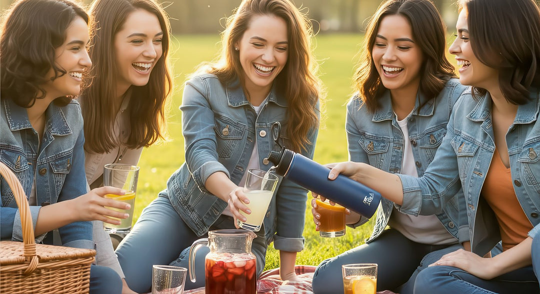 Más allá del agua: 5 bebidas primaverales (con y sin alcohol) que puedes llevar en tu botella Zola