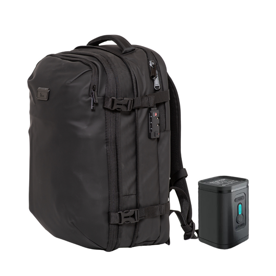 Pack: Mochila De Viaje 60 L Travelback + Aspiradora Bomba vacío