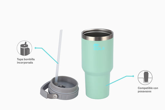 Botella Handle Flip 890 ml Pro 2.0