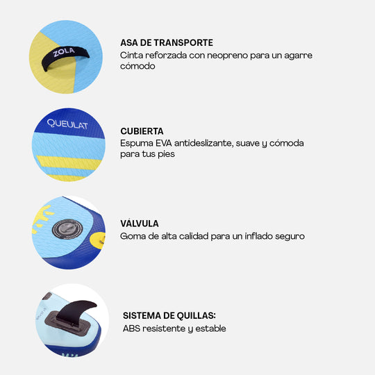 Stand Up Paddle Inflable Queulat 10’6’’