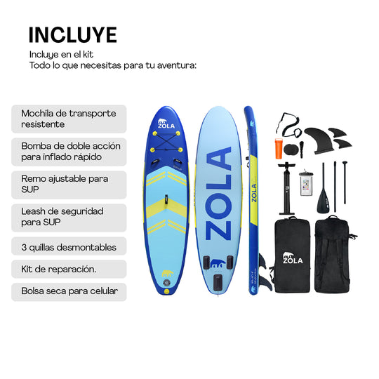 Stand Up Paddle Inflable Queulat 10’6’’