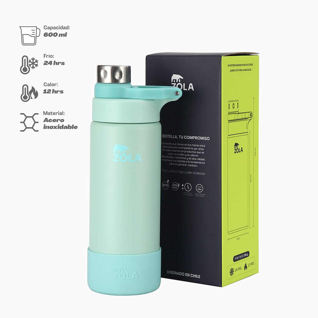 Botella Térmica Trial Pro 600 ml