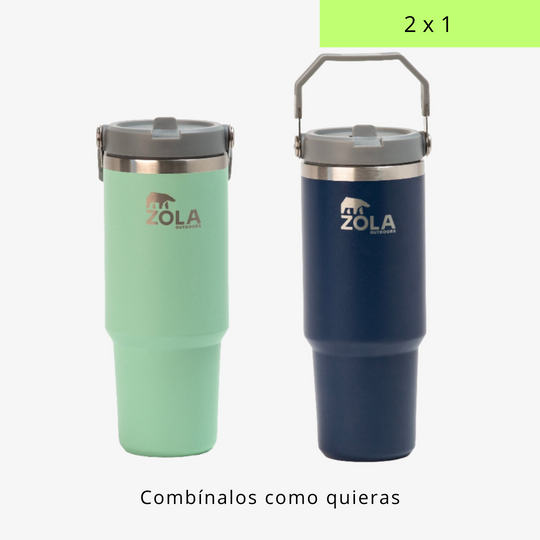 Pack The Top 2x1 Handle Flip Bottle | 890ml