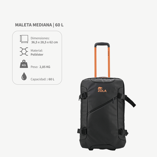 Maleta mediana | 60 L