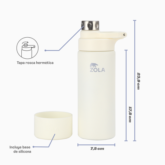 Botella Térmica Trial Pro 600 ml