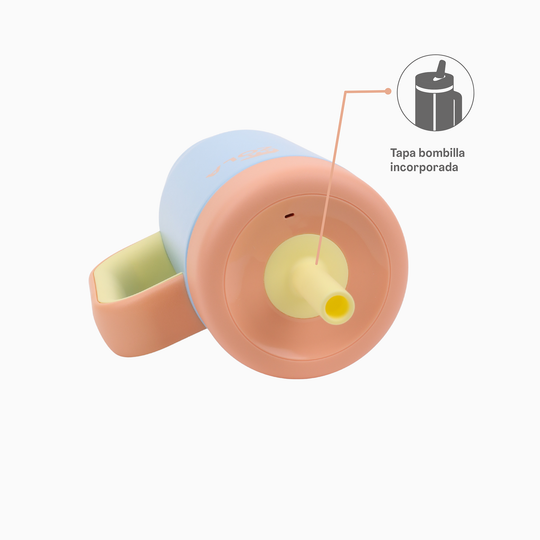 Vaso térmico Kids 530 ml Bombilla de Silicona