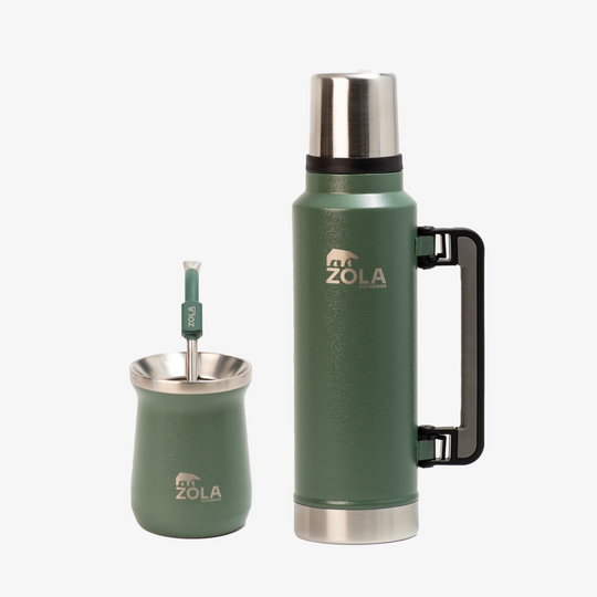 Set de Mate 2.0 Green Forest | Vaso + Termo + Bombilla (Preventa)