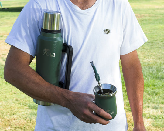 Set de Mate 2.0 Green Forest | Vaso + Termo + Bombilla