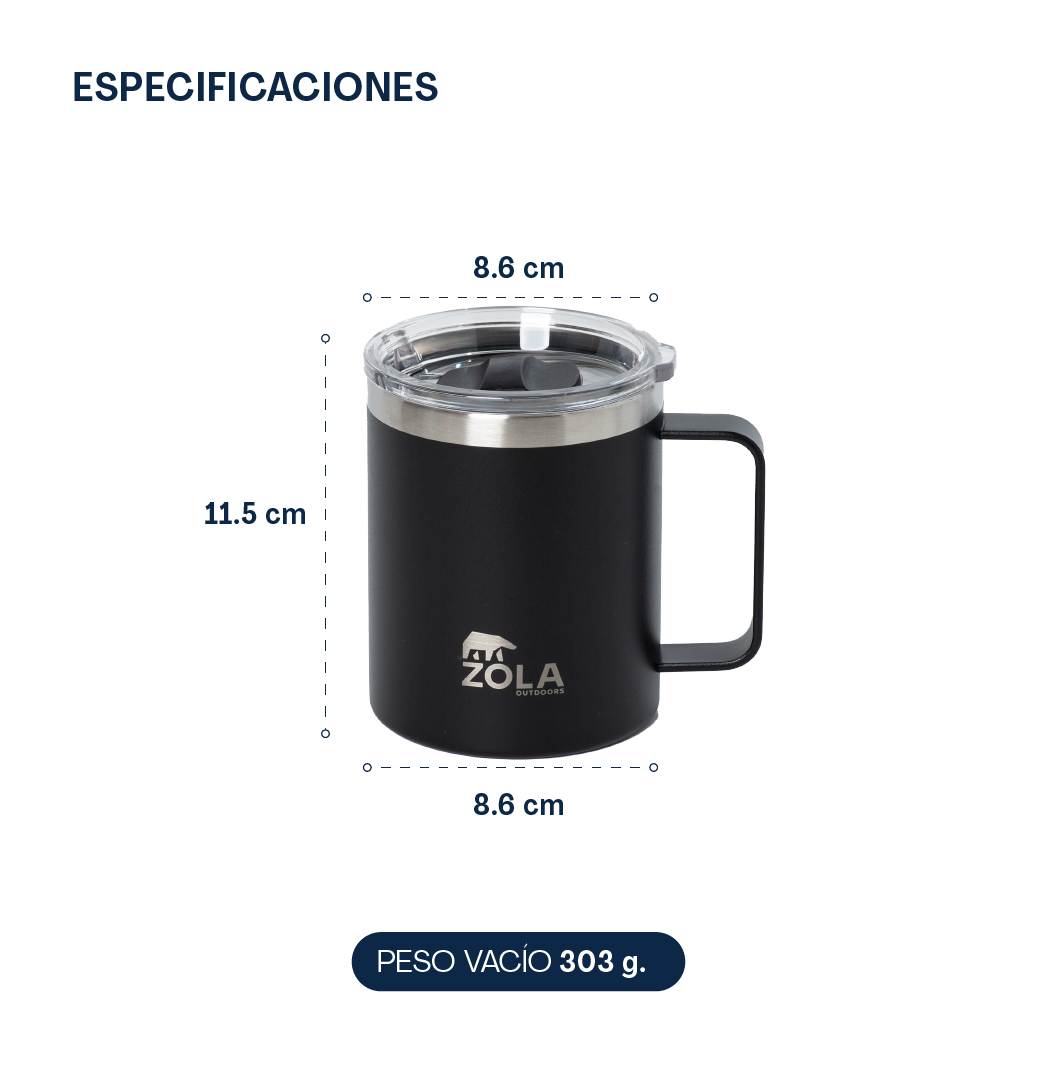 Camper’s Mug Tapa Magnética | 350ml