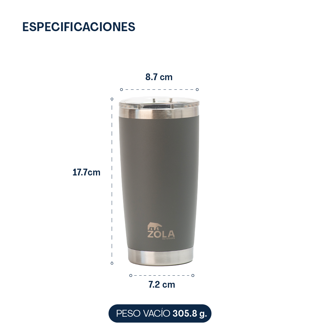 Travel Mug 2.0 Tapa Magnética | 590 ml